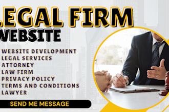 legal law firm attorney privacy policy lawyer legal  website development