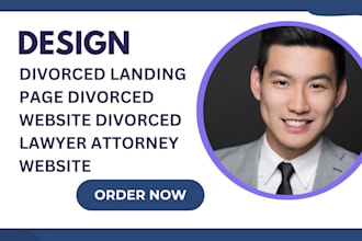 design divorced landing page divorced website divorced lawyer attorney website