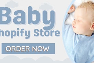 design baby clothing shopify store baby product store kid toys shopify website