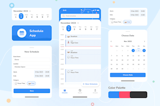 build an employee scheduling app, staff scheduling app, work scheduling app