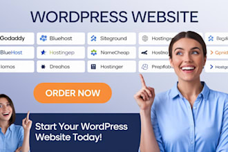 setup web hosting on bluehost hostinger godaddy dreamhost hostigator website