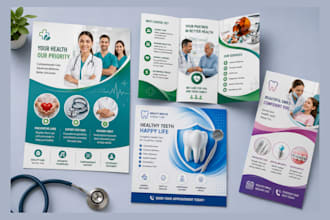 do quick health, pharmacy and medical flyer , poster, brochure design