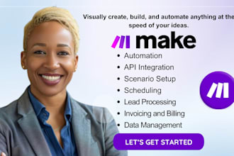 setup make com automation integromat make com scenario make com automation n8n