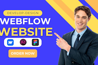 design or develop webflow website, convert figma to webflow, webflow expert