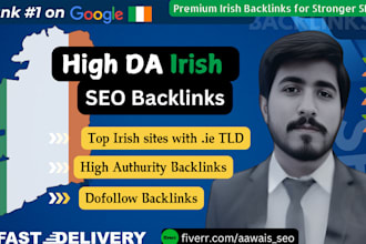 irish seo backlinks high da dofollow link building for google ireland ranking