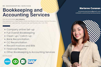 do bookkeeping and accounting services