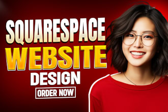 do website development squarespace website design or redesign business website