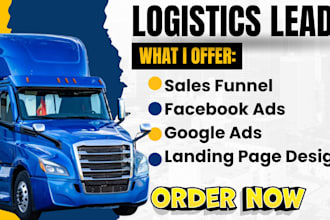 generate logistics leads moving leads moving company website