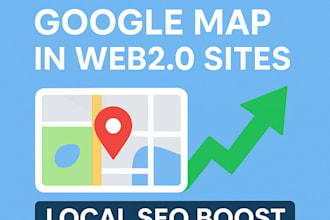 embed your google map in web2 sites for local SEO boost