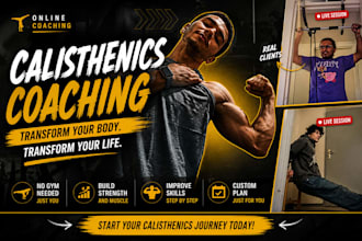be your online personal trainer in live sessions