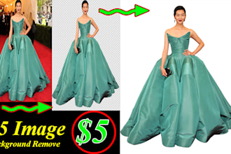 background removal and clipping path services