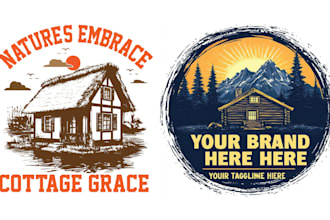 design vintage farm woodwork sawmill logo