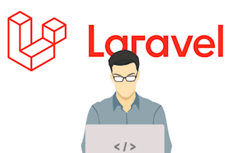 develop a custom laravel web application
