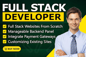 be your full stack web developer using react, next js, node, nestjs, expressjs