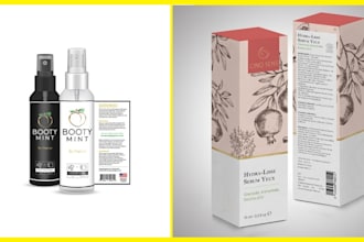 do design a unique luxury skincare cosmetic logo design