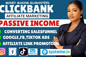 setup clickbank amazon affiliate marketing sales funnel affiliate link promotion