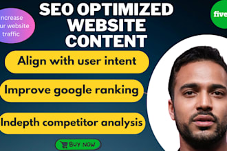 do professional seo website content writing and recipe, or nutrition articles