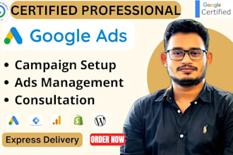 setup and manage google ads for local business, small business, cleaning service
