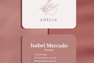 design professional luxury business cards and all type of stationary