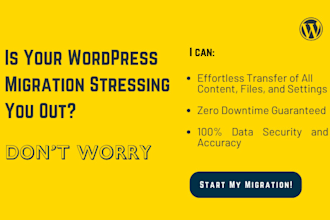 seamlessly migrate your wordpress website to a new domain or host