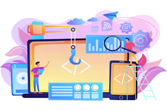 develop bespoke website, database wesbite and api integration