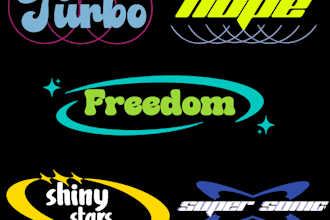 create y2k logo for streetwear clothing brand