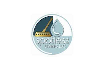 make awesome modern spotless living logo