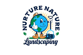 design landscaping horticulture company logo