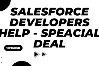 help salesforce developers for just 15 USD