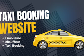 design limousine, chauffeur and taxi booking website