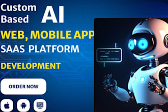 ai saas, ai app, ai website for your business and ai based chatgpt chatbot app