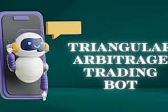 build crypto arbitrage trading bot, volume bot, telegram bot