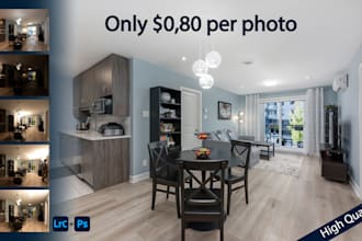 do real estate photo editing and retouching