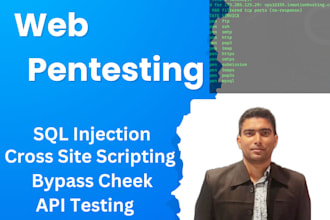 web pentester for protect your valuable resources