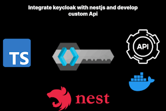 integrate keycloak with nestjs and develop custom API