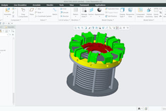 do 3d modelling in PTC creo