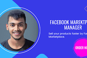 work as your facebook virtual assistant for  marketplace