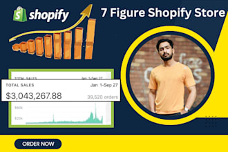 build high converting shopify store, shopify expert