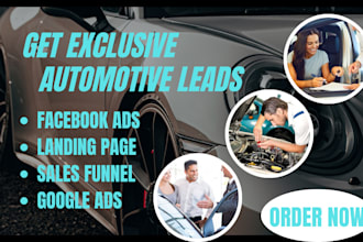 generate automotive leads car rentals car repair leads automotive website