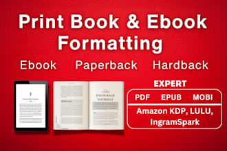 format book for ebook and paperback formatting