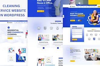 build cleaning service website, house cleaning, office cleaning, booking koala