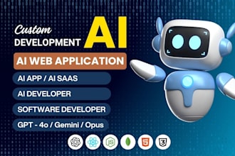 develop ai chatgpt ai website ai saas app ai chatbot ai software