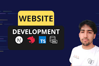 crearé aplicaciones web personalizadas con next js y nest js