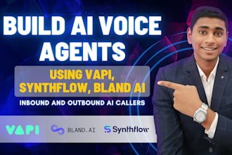 build an ai voice caller using vapi , bland ai , synthflow
