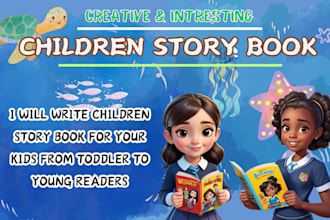 ghostwrite children book, children story kids moral short story, ebook writing
