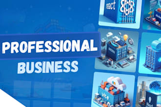 build a professional business website in next js and nest js