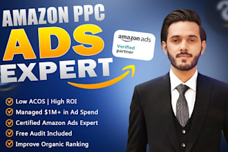 setup, manage and optimize your amazon fba PPC campaigns advertising ads