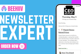 setup beehiiv account beehiiv ai newsletter template design beehive landing page