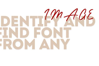 identify the font on anything or find font for you now