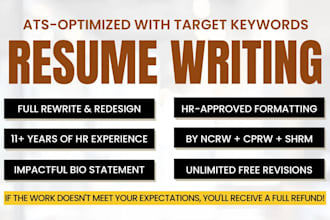 write a healthcare, nurse, medical resume, and cover letter